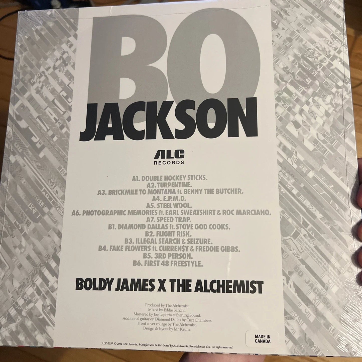 Boldy James, Alchemist - Bo Jackson (LP, Album)